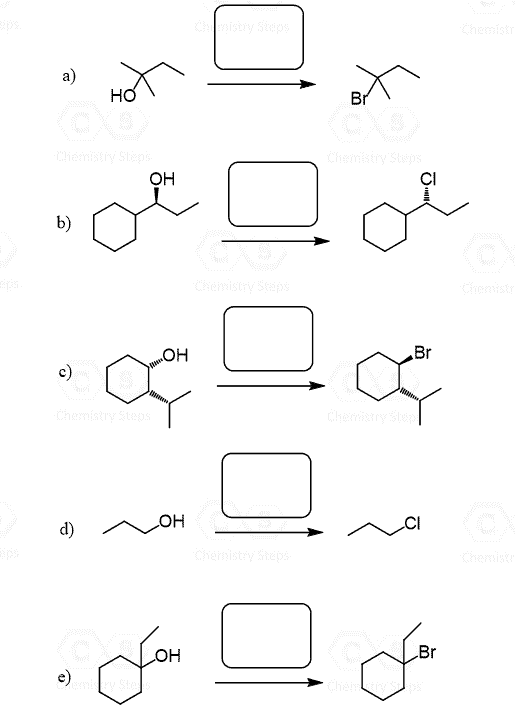 Alcohol Reactions Practice Problems Chemistry Steps