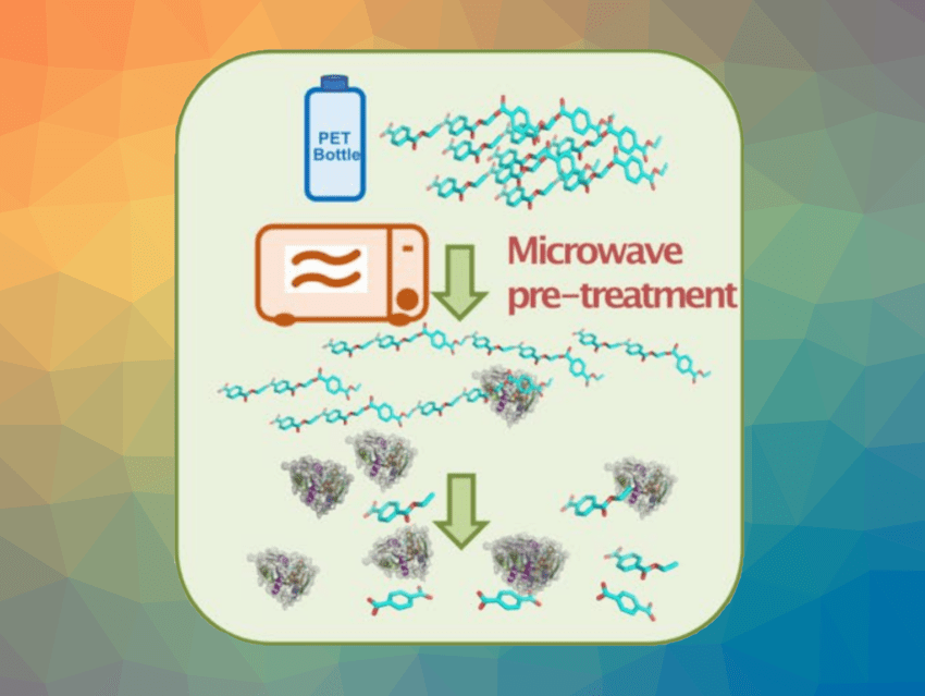 Microwave PreTreatment Improves Biocatalytic Depolymerization of PET