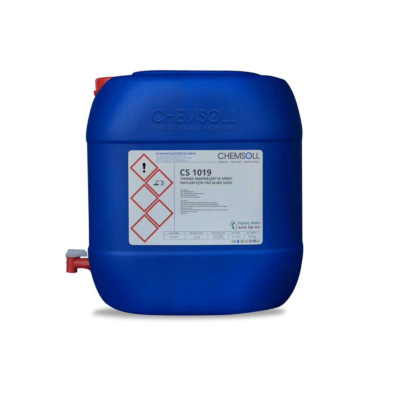 DEGREASING FOR WASHING MACHINES AND SPRAY LINES