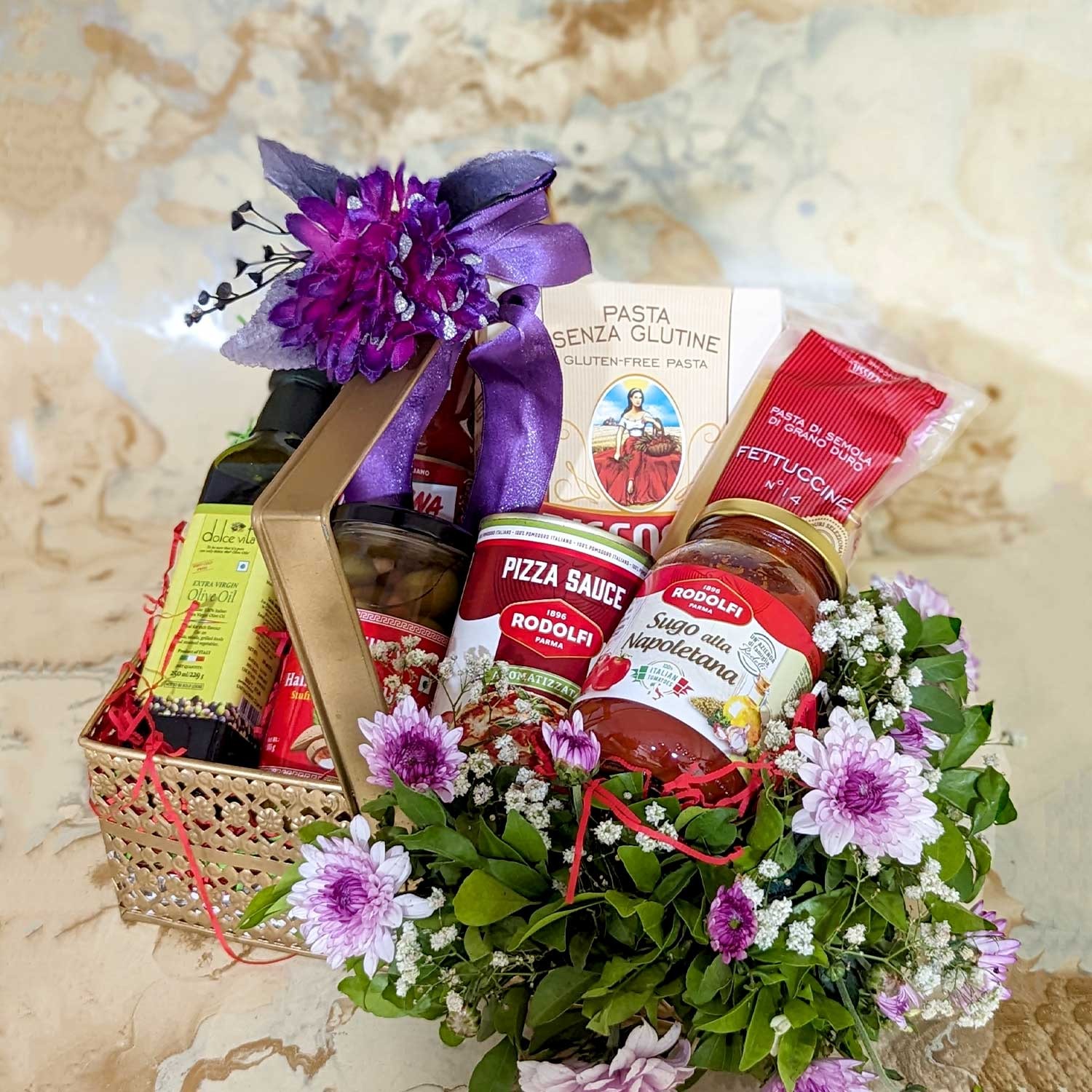 Italian Pasta Kit Hamper for Gifting Diwali Gift Box Gourmet Gift