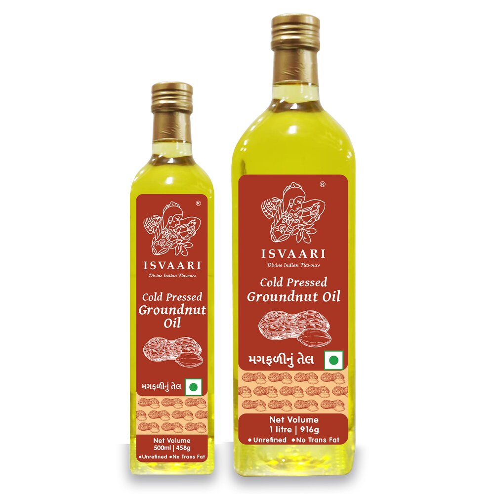Isvaari Cold Pressed Groundnut Oil Chenab Impex Pvt. Ltd.