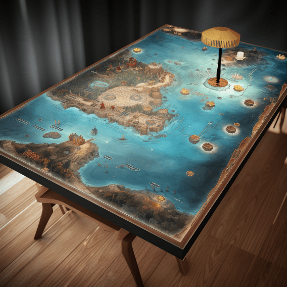 Custom Board Game Playmat for Table Manufacturer Chenlong