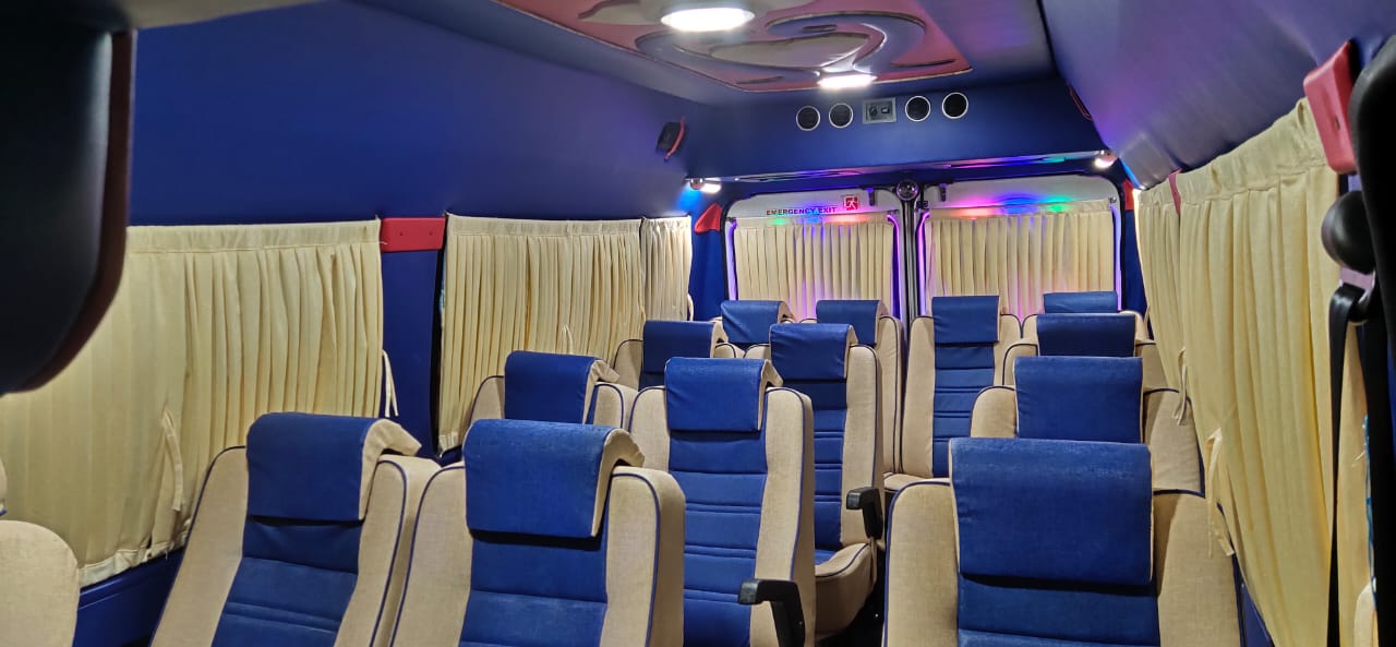 14 seater Tempo Traveller Rental in Chennai