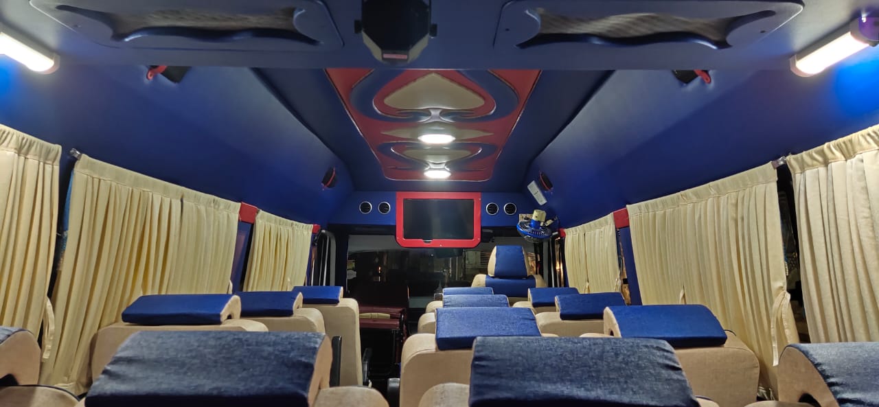 14 seater Tempo Traveller Rental in Chennai