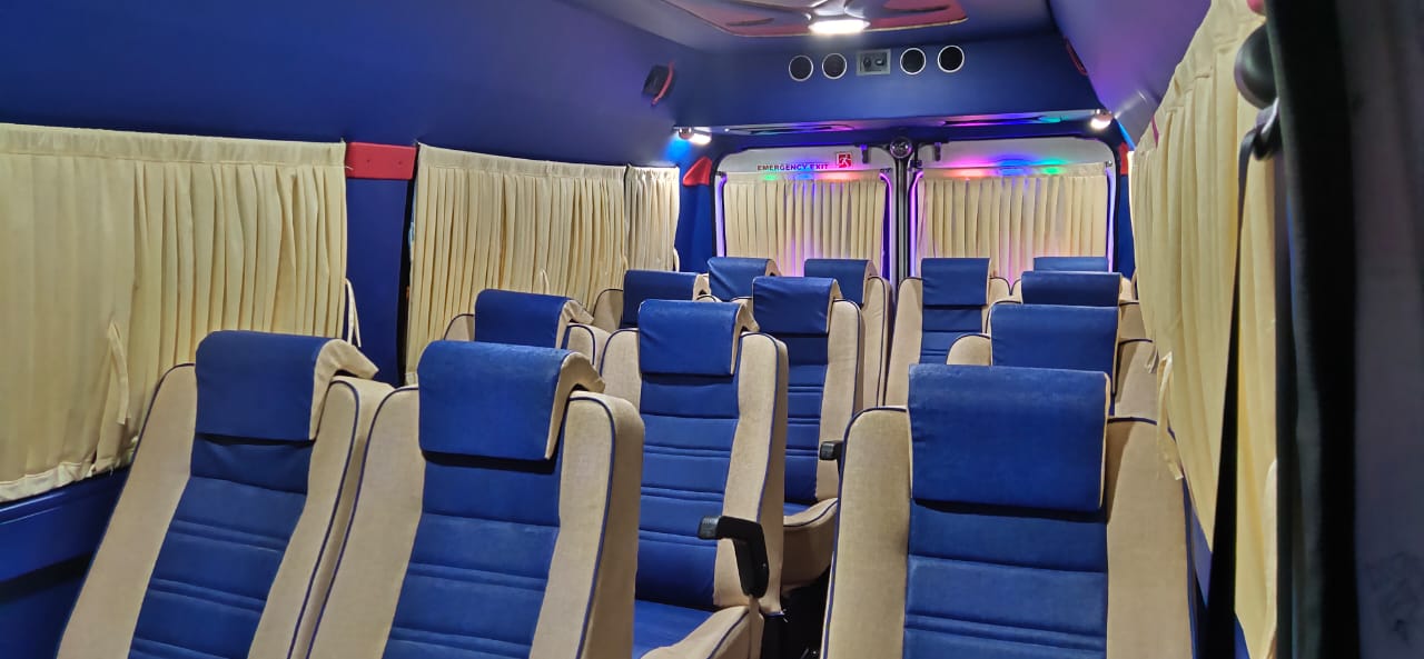14 seater Tempo Traveller Rental in Chennai