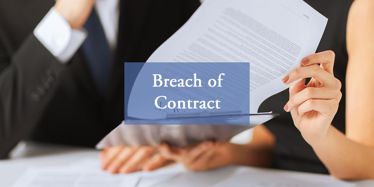 Breach of Contract Chennells Solicitors