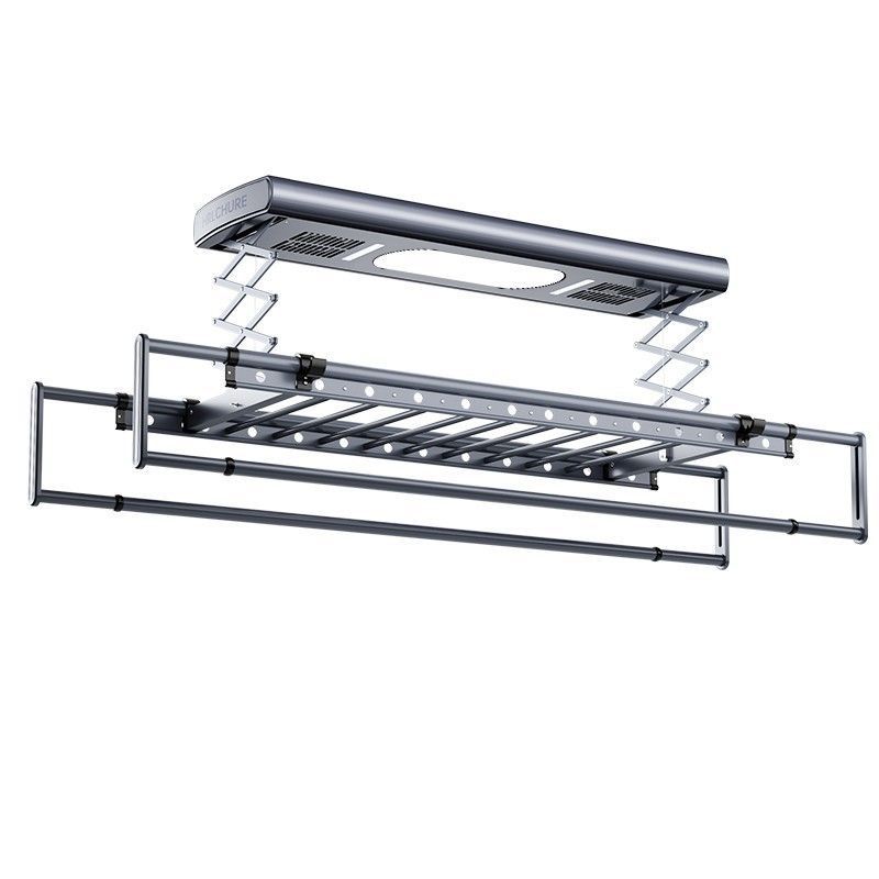 Electric clothes rack intelligent drying system remote control lifting