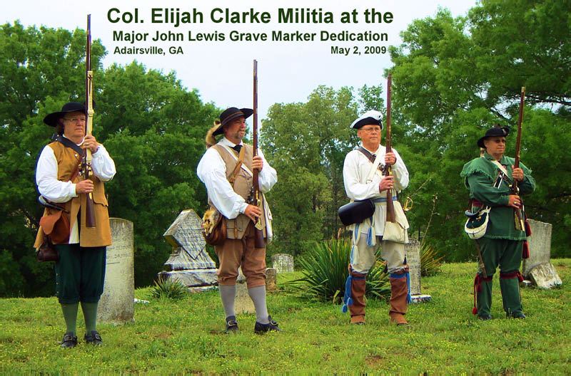 Major John Lewis Grave Marker Dedication Cherokee Chapter Sons of