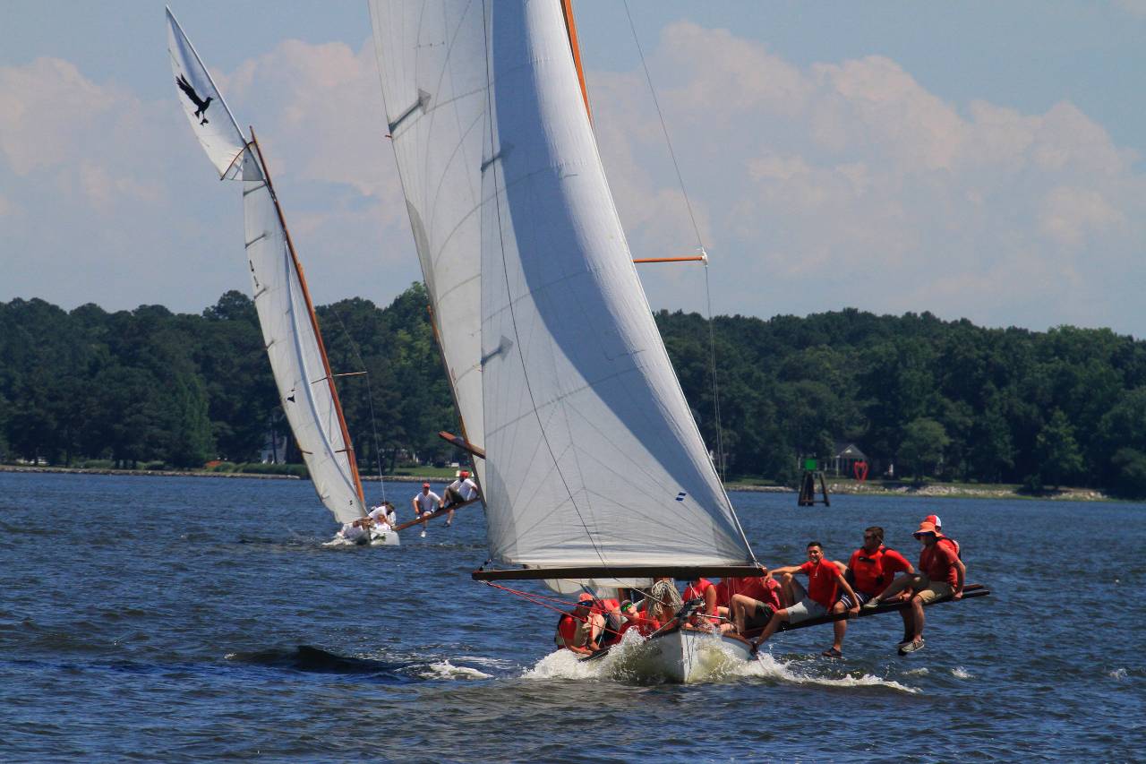 How to Watch Log Canoe Races Chesapeake Bay Magazine