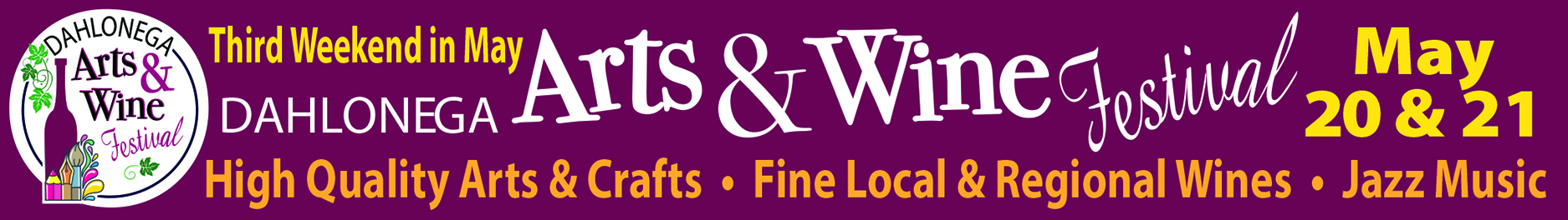 georgia art festivals 2023 2023 Dahlonega Arts and Wine Festival Dahlonega, GA