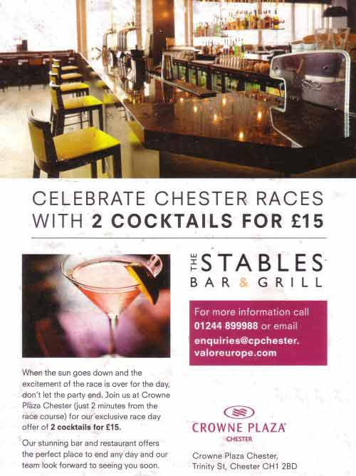Chester Tourist The Stables Bar and Grill