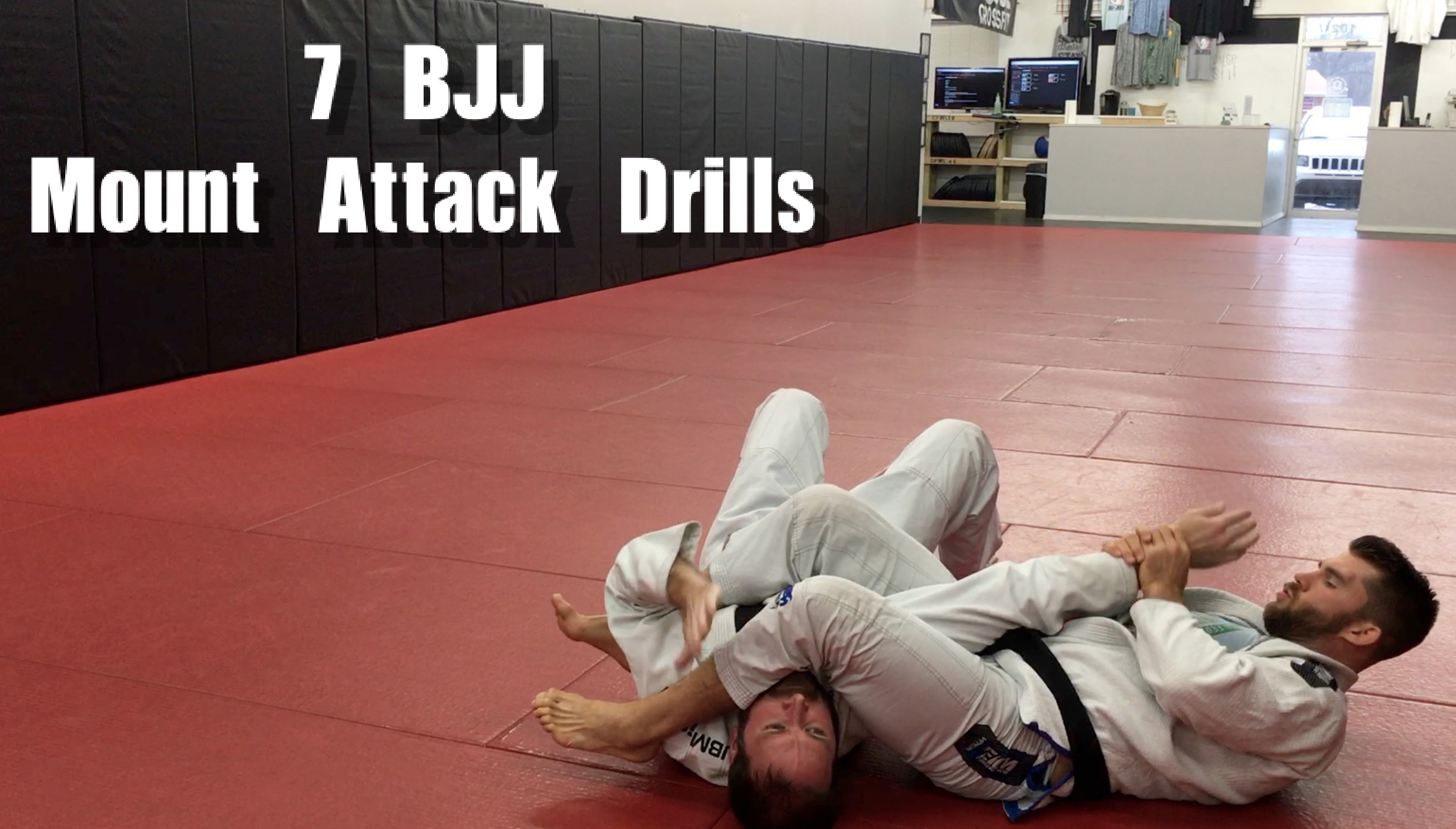 7 Simple BJJ Mount Attacks ( 2 On 1 Keylock Setup)