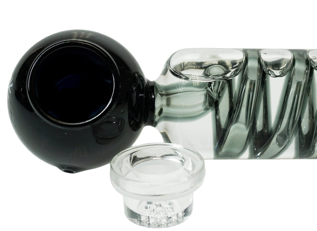 Glass Water Pipe For Smoking Dry Herb Tobacco Cooling Freeze Smoke Hand