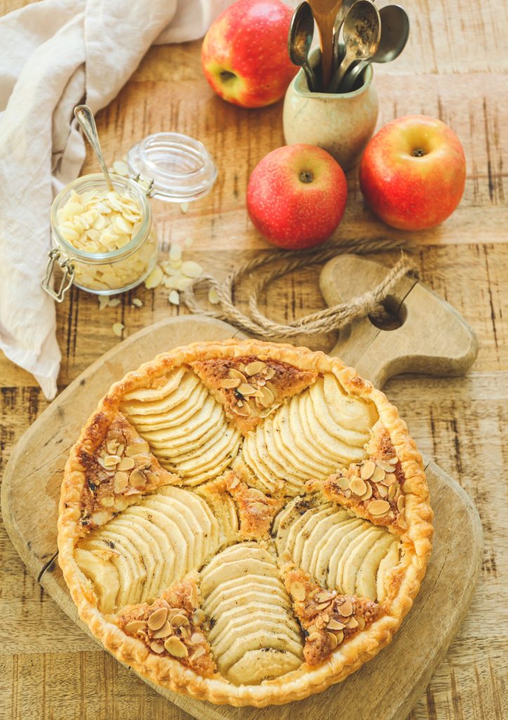 Tarte “bourdaloue” aux pommes