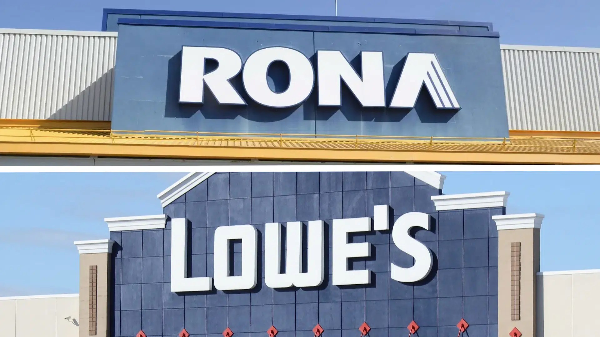 Great News from Rona and Lowe's! CHF BC