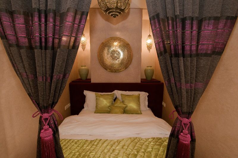 Stunning three bedroom Marrakech medina rental riad for sale with a