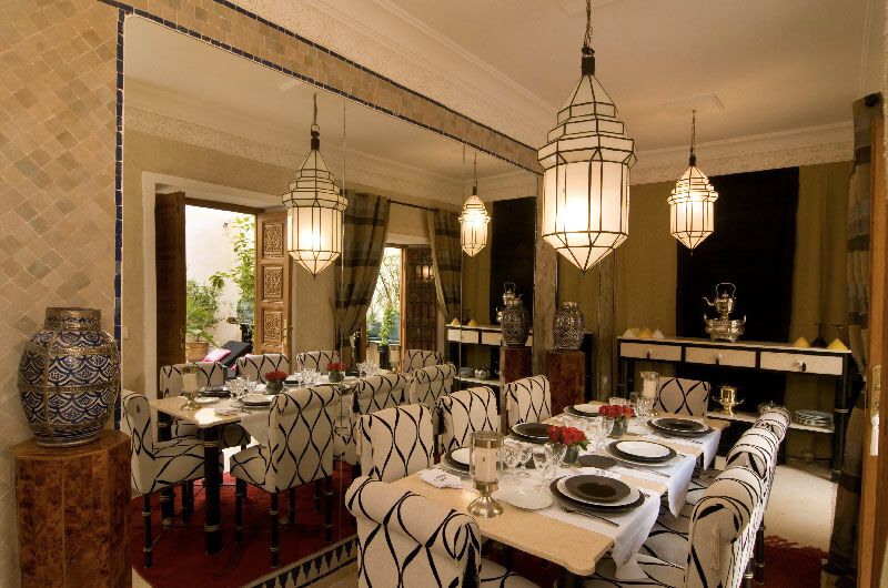 Stunning three bedroom Marrakech medina rental riad for sale with a