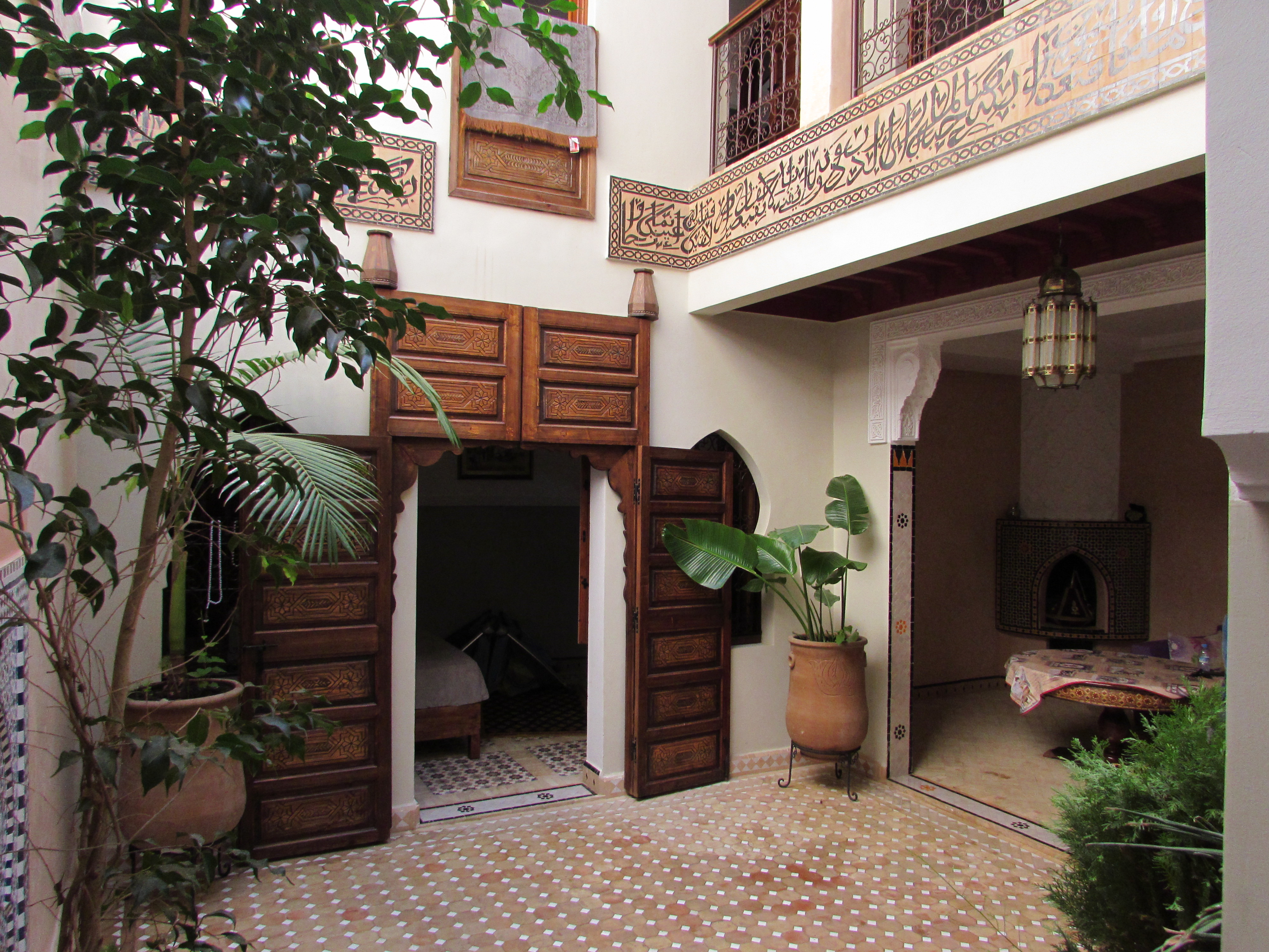 Stunning and rebuilt 90m2 rebuilt Marrakech riad for sale opposite Dar
