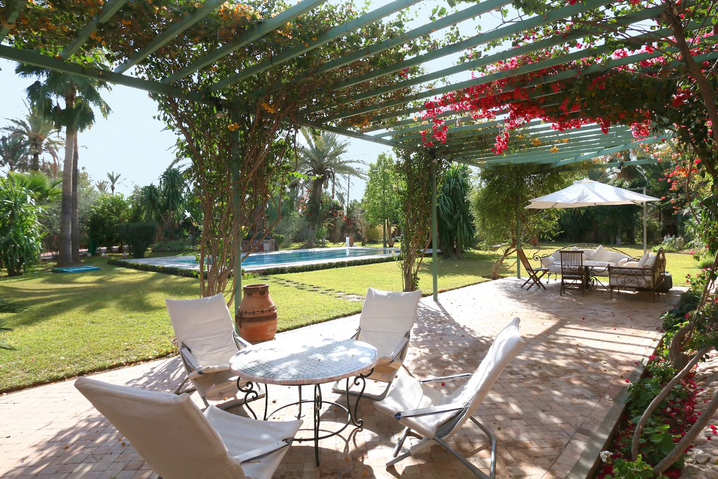 Charming five bedroom rental property for sale in the Marrakech palmeraie
