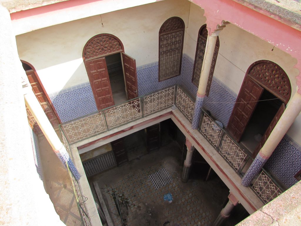 Stunning ancient 280m2 medina property for sale split between two patios