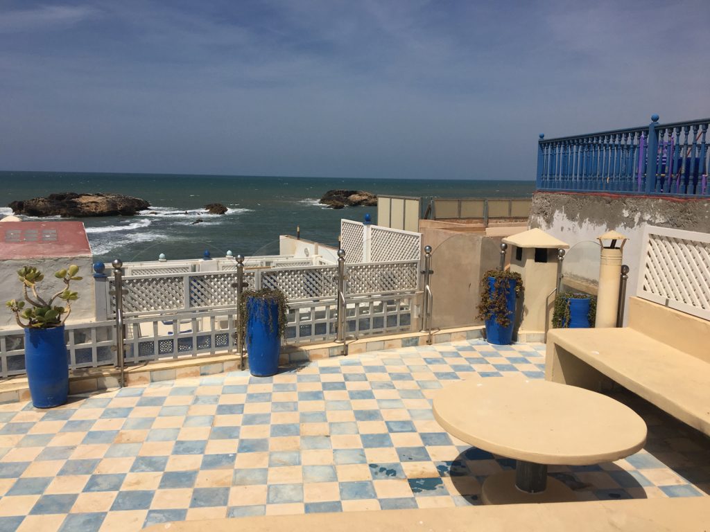Super cool 35m2 design riad for sale in Essaouira with killer sea views.