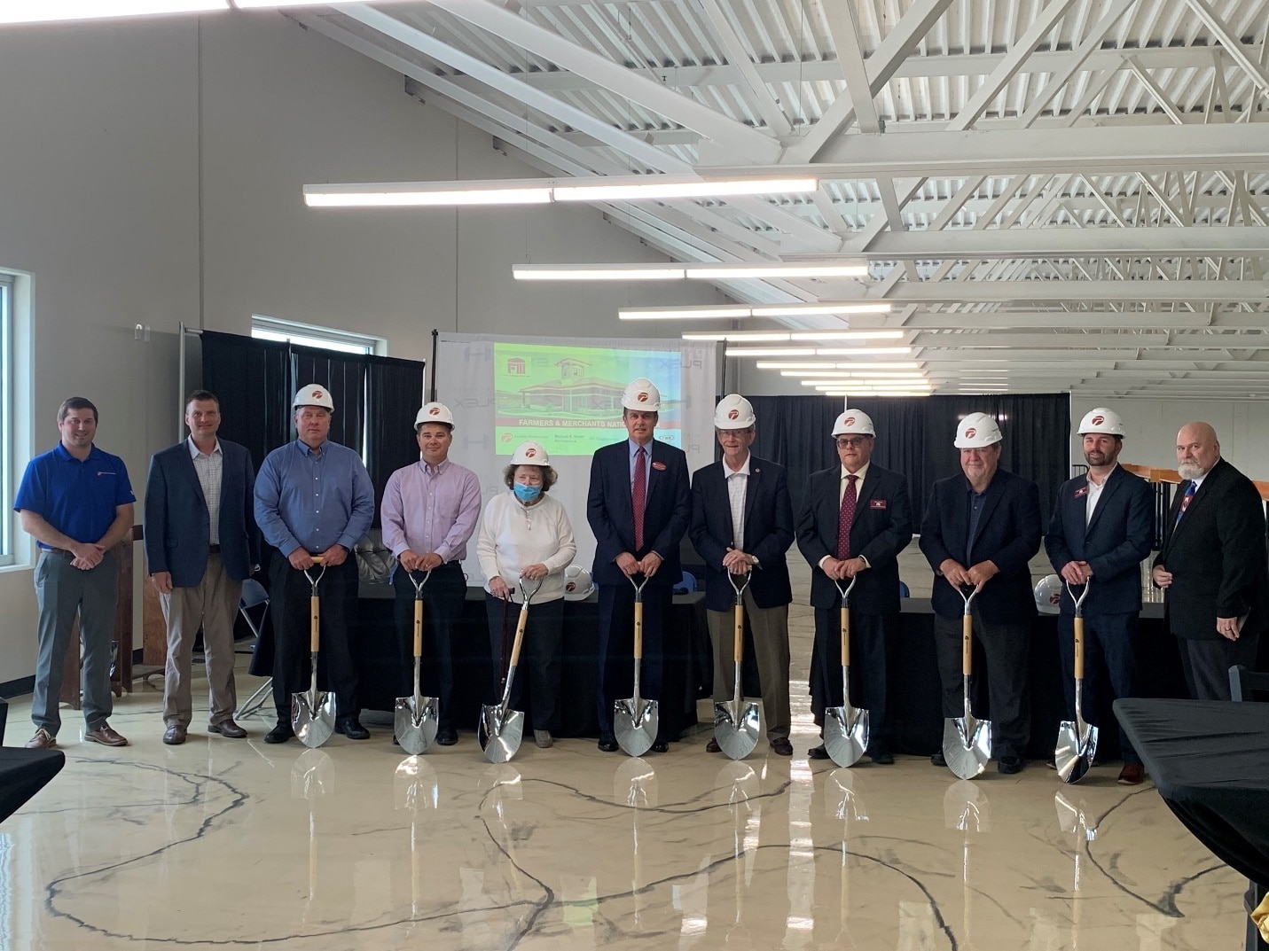 Farmers and Merchants National Bank partners with Poettker Construction