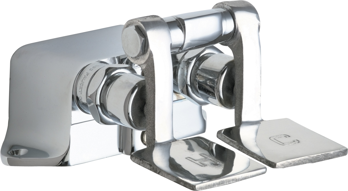 Foot operated remote valve Chicago Faucets