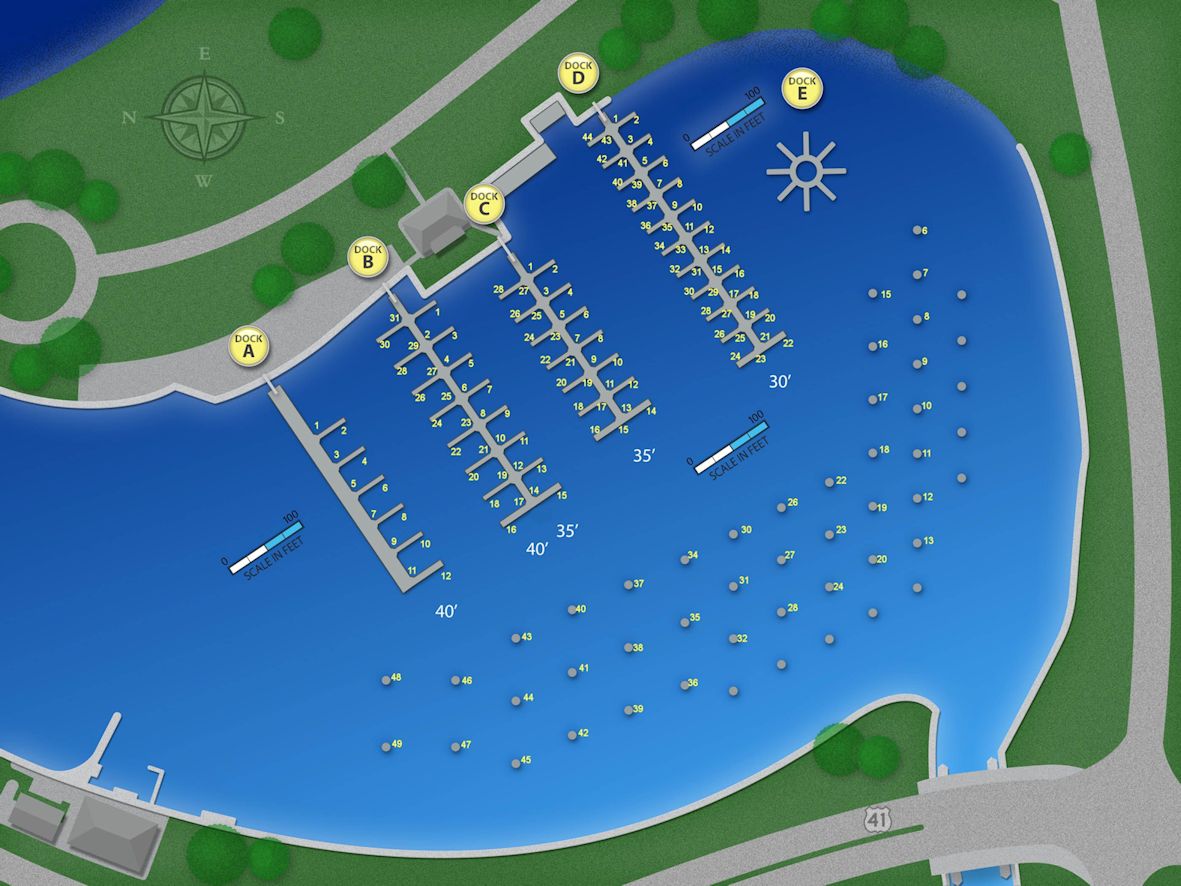 Jackson Park Outer Chicago Harbors