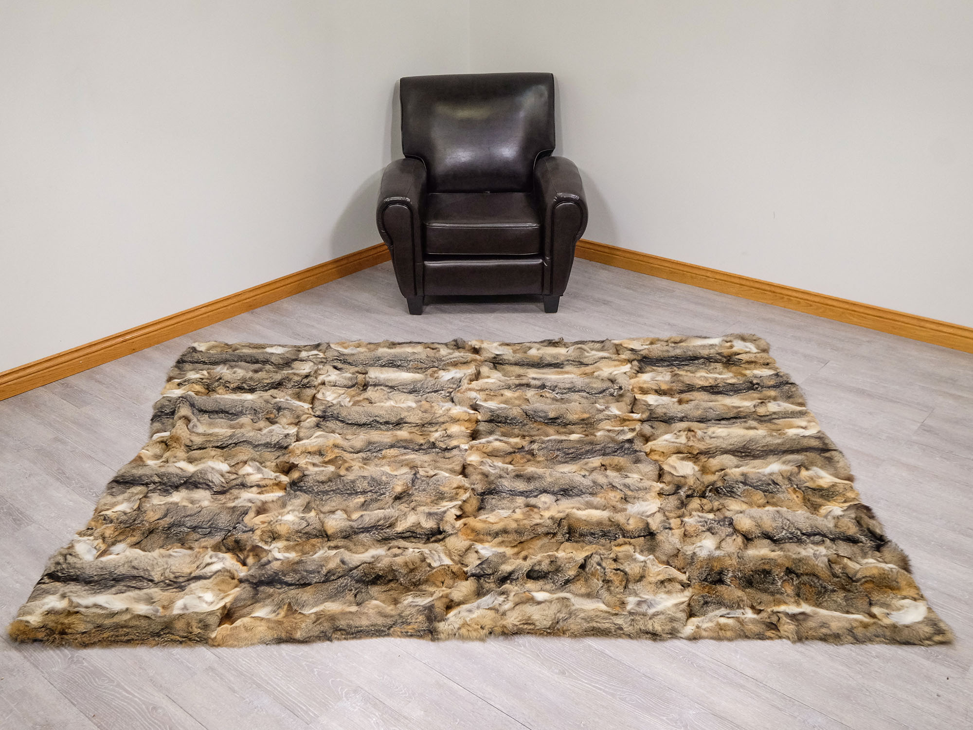 Argentine Gray Fox Rugs