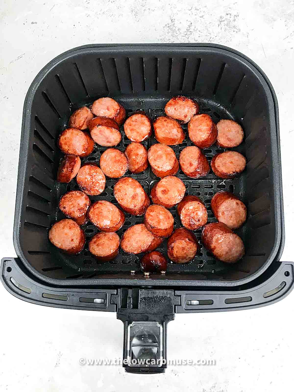 Air fryer Kielbasa (Polish sausage) The Low Carb Muse