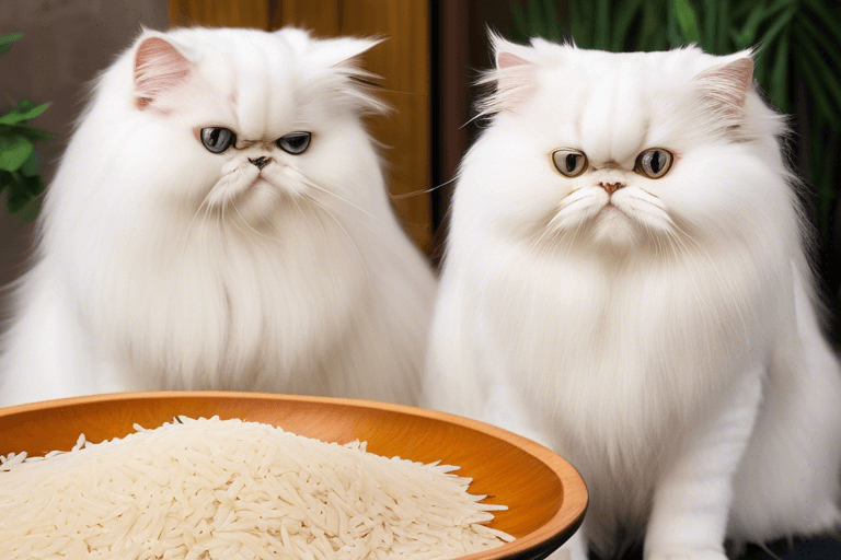 Can cats eat rice? Chicho Cat