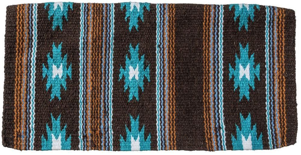 Sporting Goods Saddle Pads Mayatex Western Horse Show Saddle Blanket Turquoise Black Teal Apache