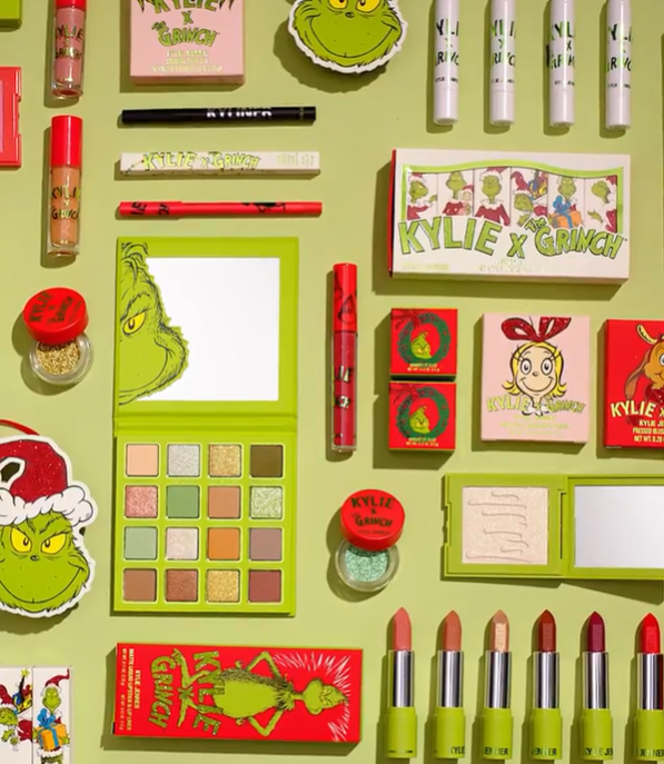 Kylie Cosmetics x The Grinch Holiday Collection 2020 Review and