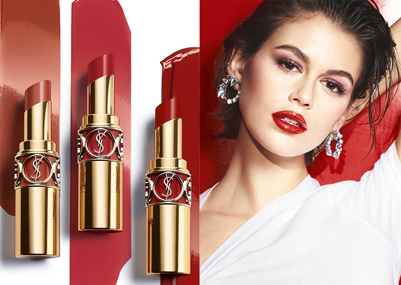 YSL Rouge Volupte Shine Spring 2021 New Shades Beauty Trends and