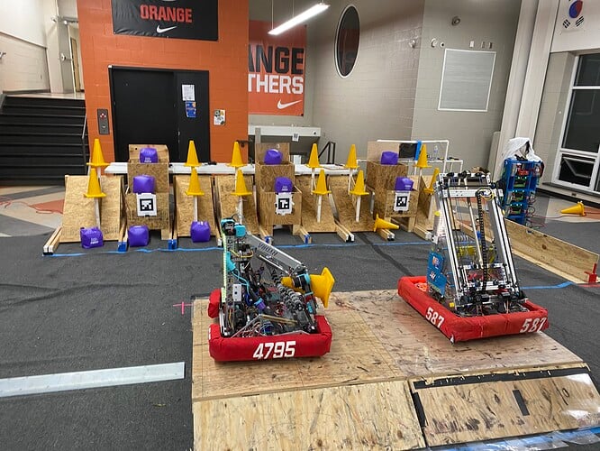 What is the smallest Charged Up robot Competition Chief Delphi