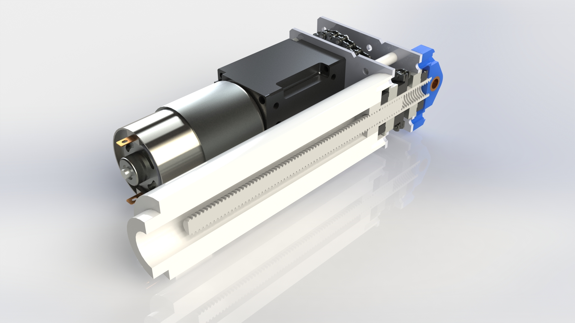 pic Medium load linear actuator with almost all COTS parts CDMedia