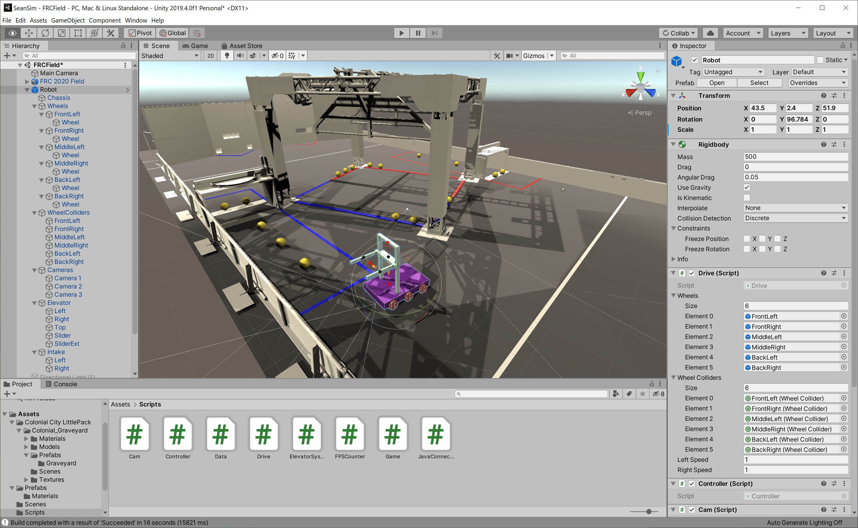 Java Robot Simulator with Unity Game Engine Java Chief Delphi