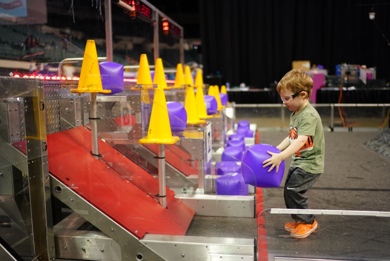 What is the smallest Charged Up robot Competition Chief Delphi