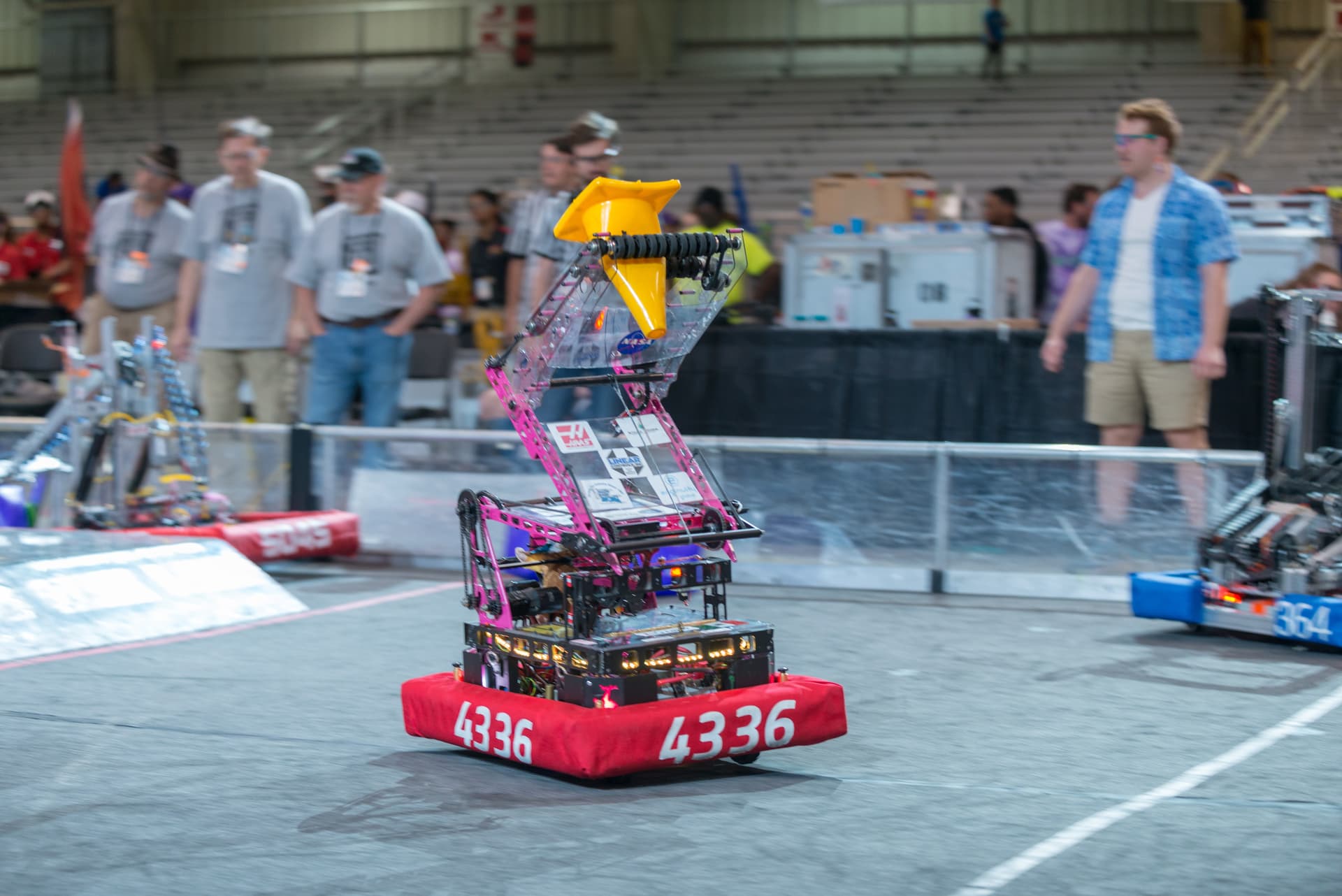 What is the smallest Charged Up robot Competition Chief Delphi