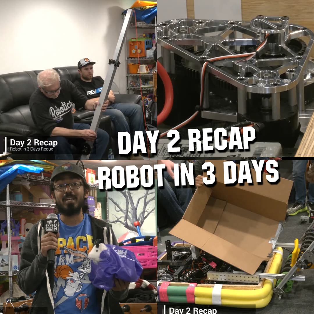 Ri3D Redux 2023 2 Robot Reveals Posted Robot in 3 Days (RI3D