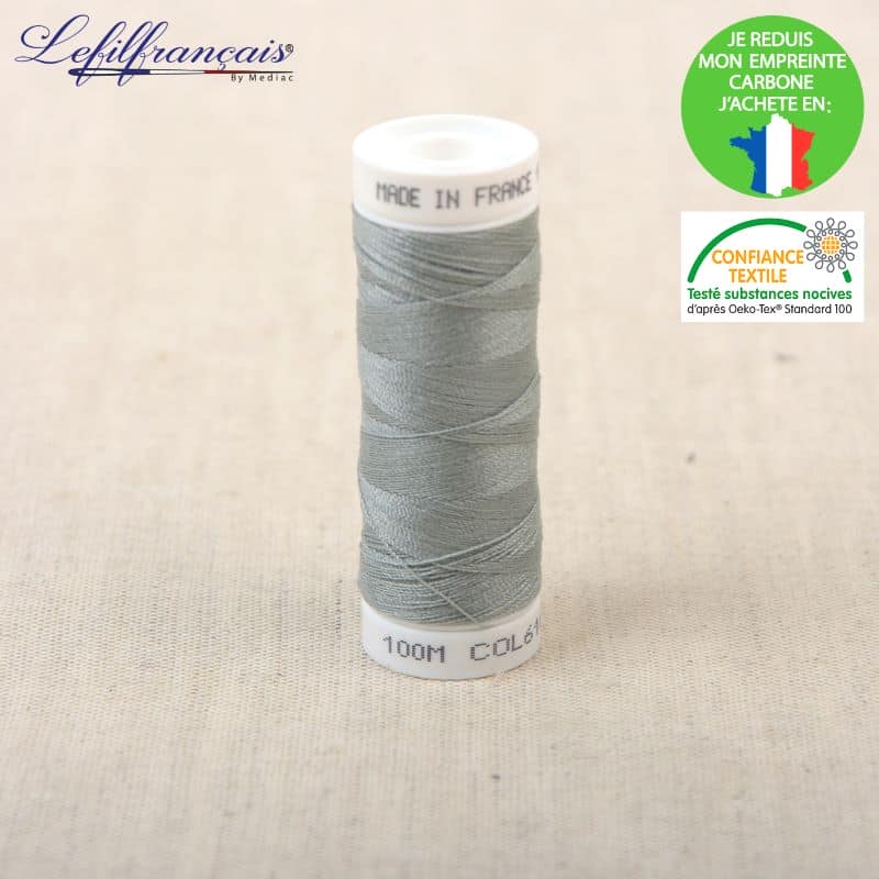 Sewing thread grey