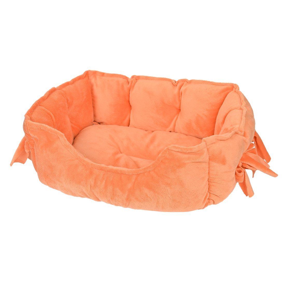 Dog Doggie Doghouse Bed Kennel Doghole Mat Orange Red