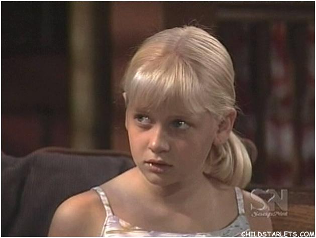 Carly Schroeder/"Port Charles" Child Stars/Child Actresses/Young