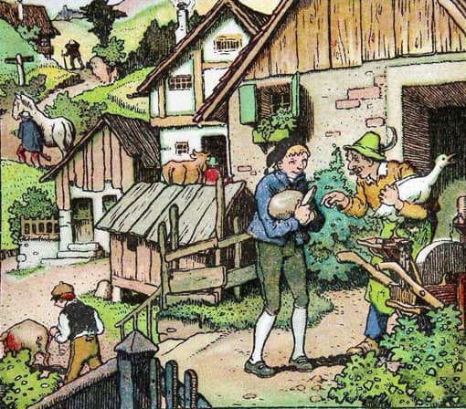Hans im Glück Märchen Original | Family Man Librarian