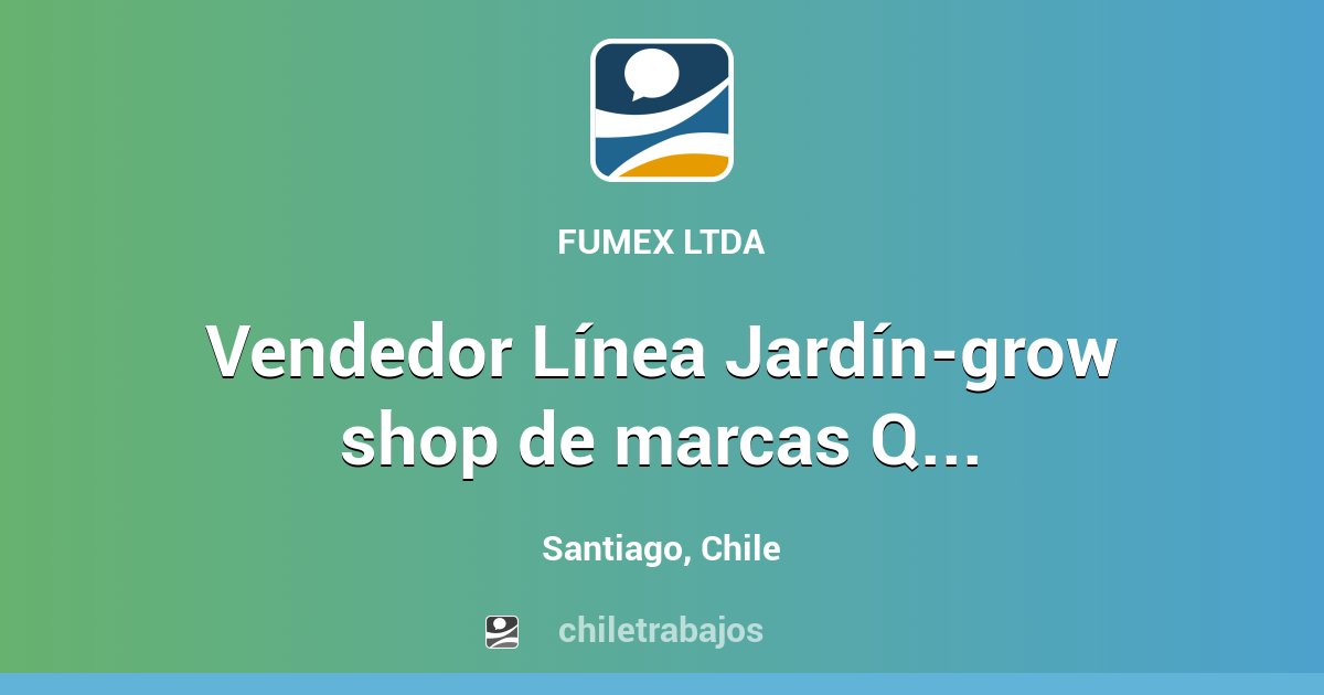Vendedor Línea Jardíngrow shop de marcas Queen´s Garden y Fumex
