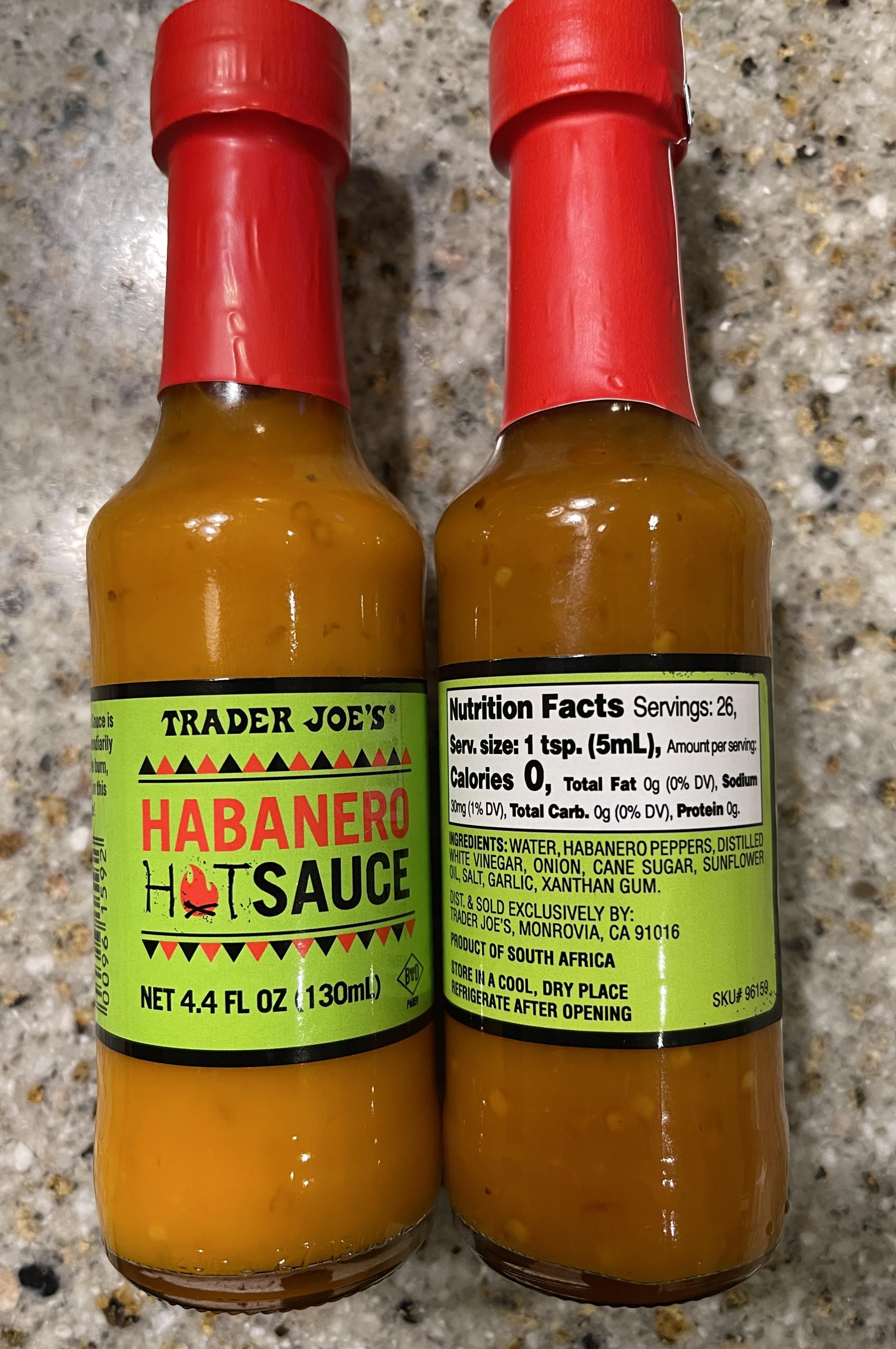 Trader Joe's Habanero sauce Chili Chili