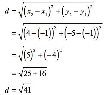 Distance Formula and Examples | ChiliMath
