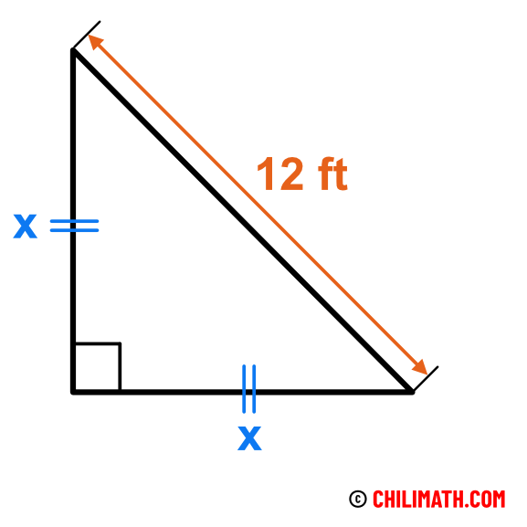 Pythagorean Theorem Definition, Formula & Examples ChiliMath
