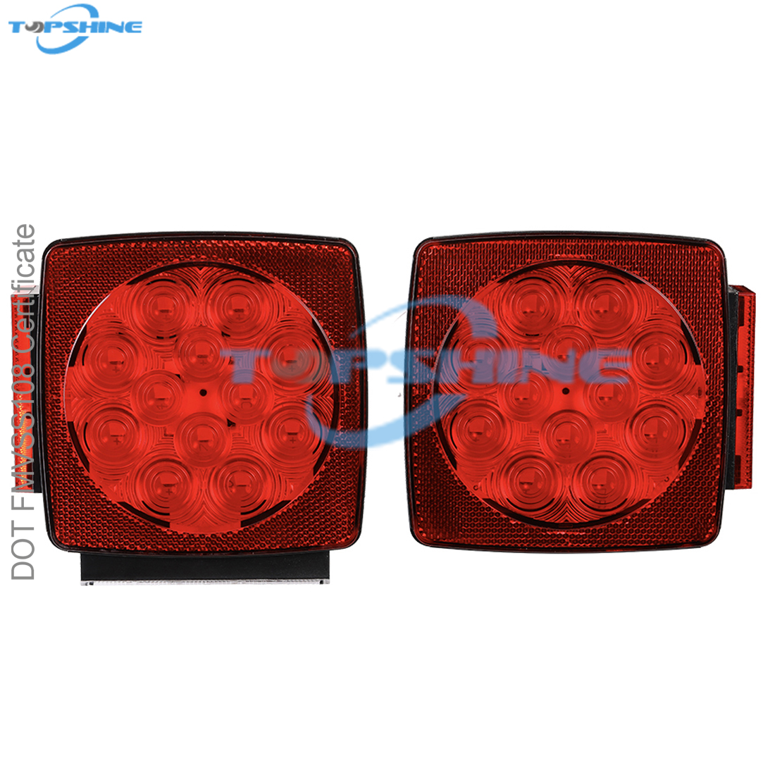 China 101001W Waterproof Led Trailer Tail Light Kit For Truck Boat RV