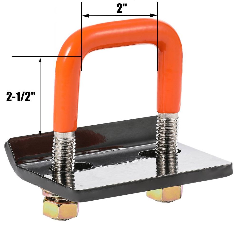 China 102007W Heavy Duty Hitch Tightener Rubber Coated Stabilizer With